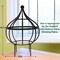 Sturdy Metal Garden Obelisk Trellis for Climbing Plants - 12" x 8.1"